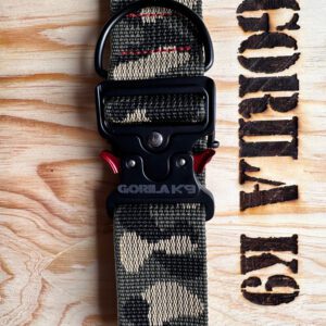 Collar Tactico Gorila K9 Camuflaje