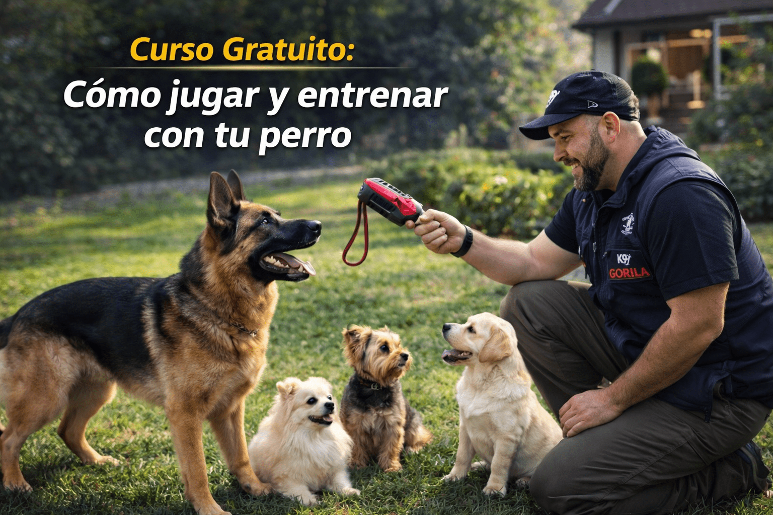 Clase GRATIS: Como Jugar y Entrenar con tu perro